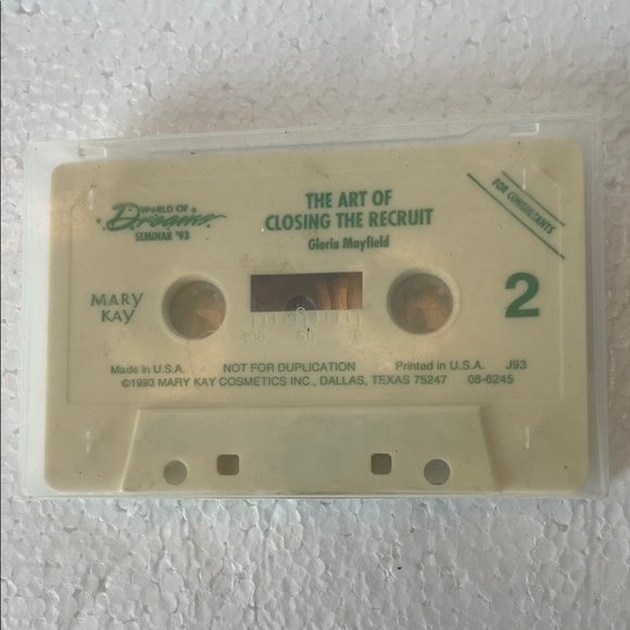 Mary Kay Cassette Tapes the world of dreams seminar 93 selling teamwork vintage - Picture 4 of 10